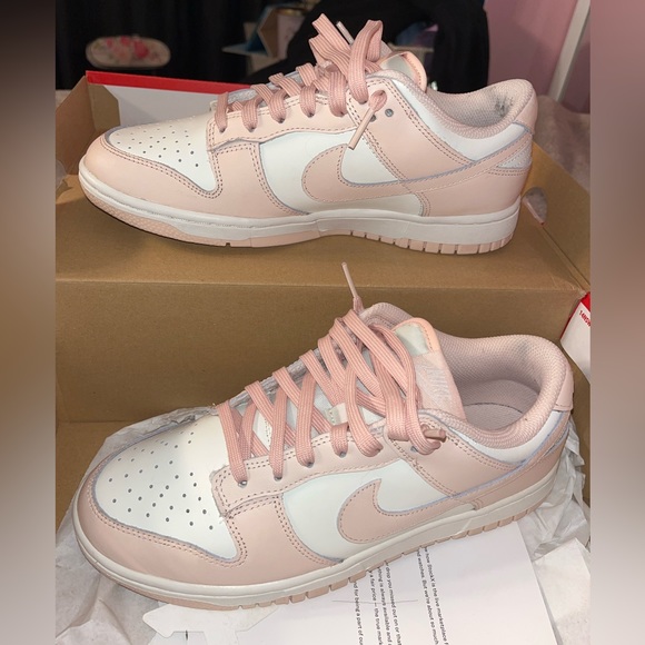 Women’s Orange Pearl Dunks - Picture 2 of 7